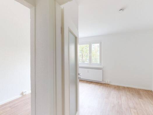 Wohnung zur Miete 330 € 2 Zimmer 41,3 m² 1. Geschoss Am Hechtgraben 10 Heide Nord Halle 06120