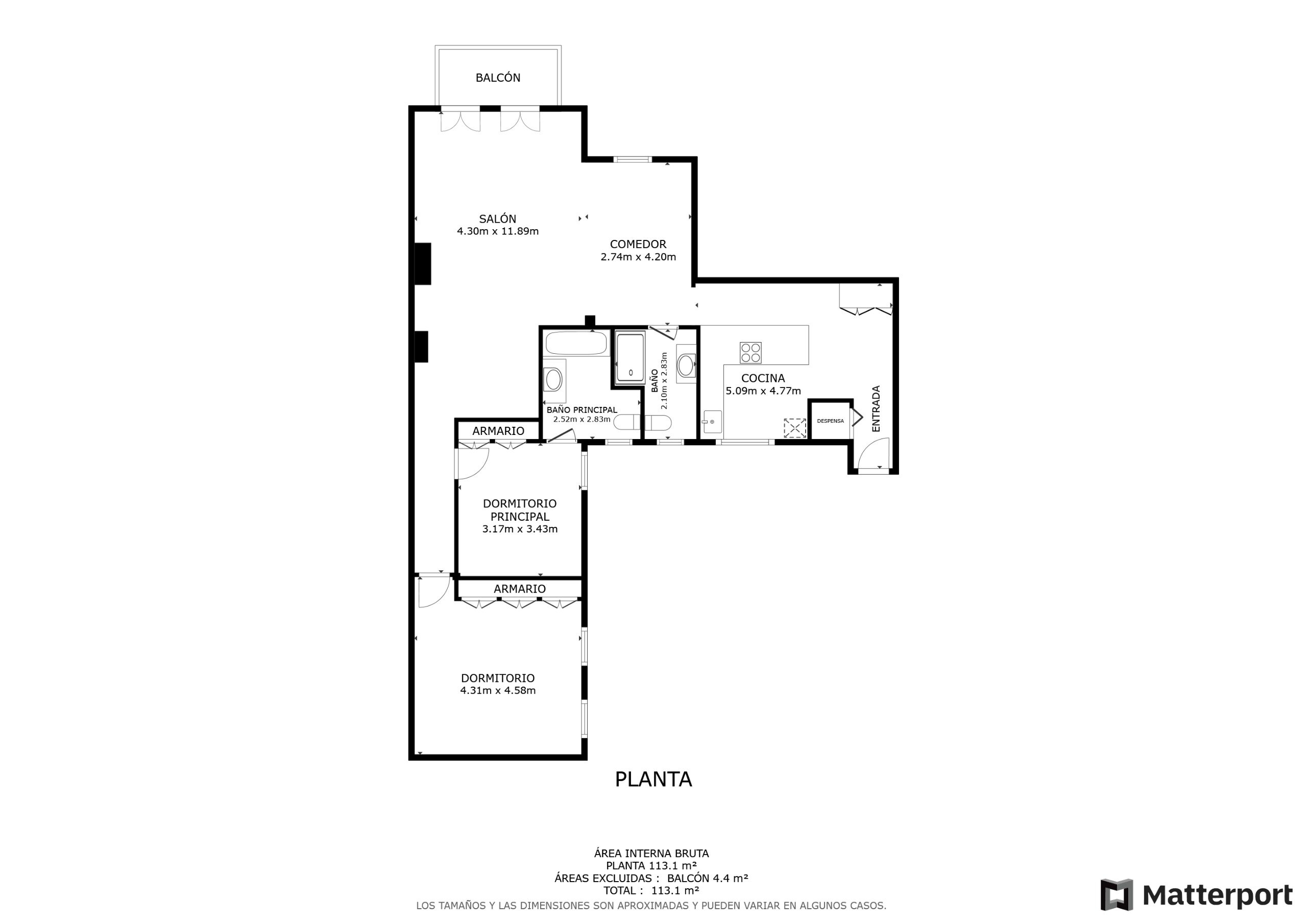 Wohnung zum Kauf provisionsfrei 820.000 € 2 Zimmer 135 m²<br/>Wohnfläche Calle Lersundi Bilbao 48009