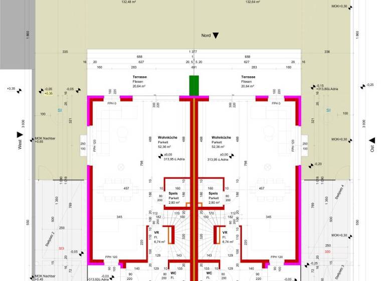 Doppelhaushälfte zum Kauf - Erstbezug 499.900 € 5 Zimmer 139 m² 306 m² Grundstück Karnabrunn-Obenaus Karnabrunn 2113