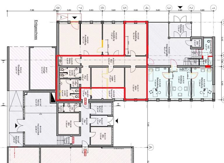 Bürofläche zur Miete 665 € 53 m² Bürofläche Moordeich Stuhr 28816