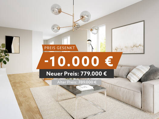 Wohnung zum Kauf - Neubau provisionsfrei 779.000 € 4 Zimmer 96,1 m² 1. Geschoss Max-Kraus-Straße 17 Erding Erding 85435