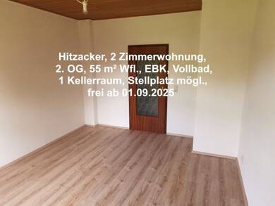 Wohnung zur Miete 430 € 2 Zimmer 55 m² Dachgeschoss, 2. Geschoss frei ab 01.09.2025 Hitzacker Hitzacker 29456