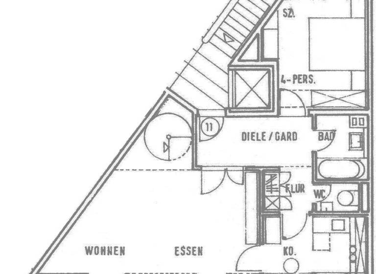 Wohnung zum Kauf 285.000 € 3 Zimmer 87 m² 4. Geschoss Veilchenstraße Oststadt Karlsruhe 76131