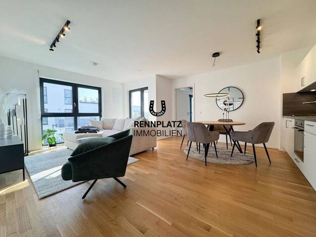 Wohnung zur Miete 1.200 € 2 Zimmer 62,4 m² 3. Geschoss frei ab sofort Ostenviertel Regensburg 93055