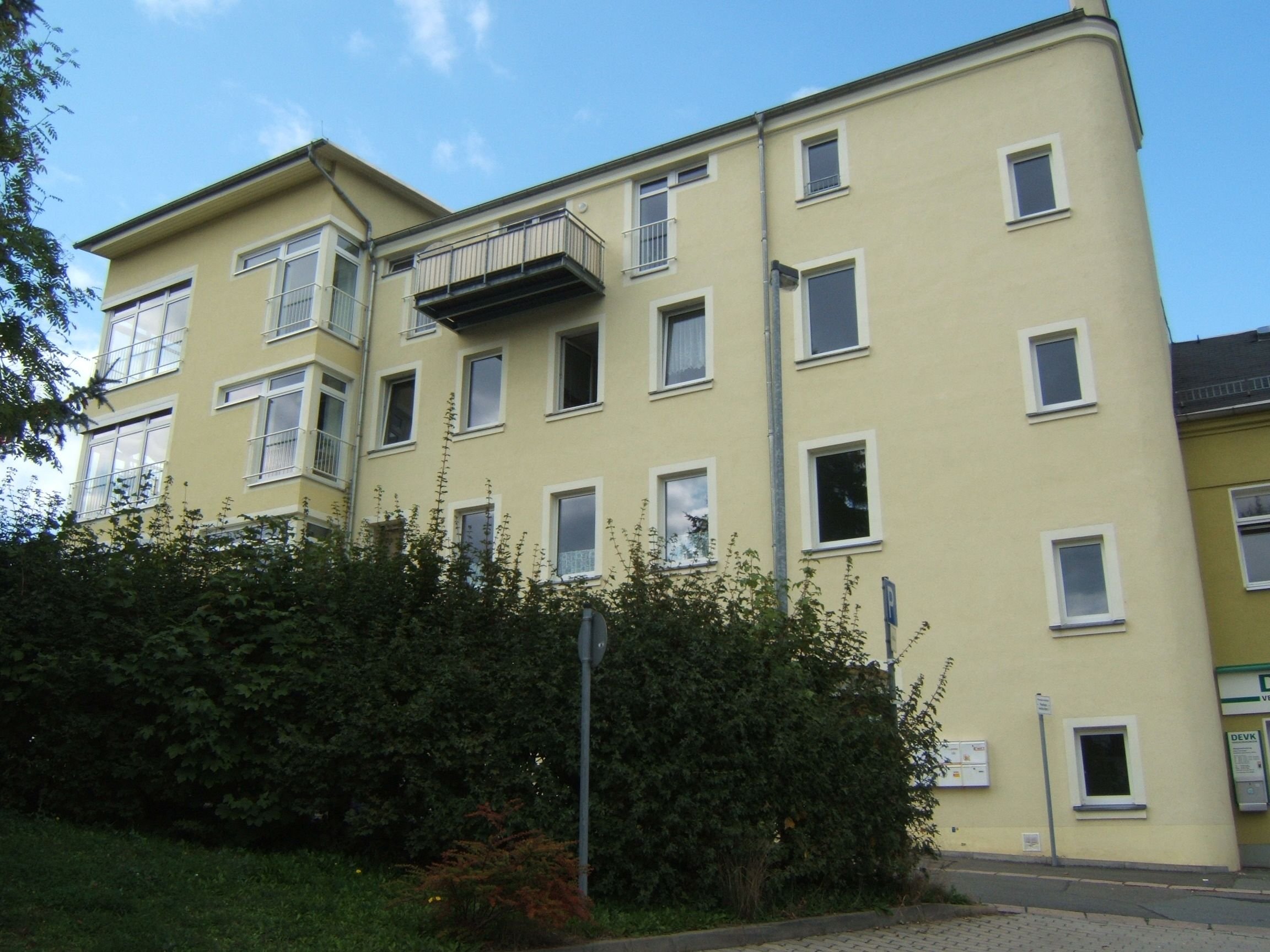 Wohnung zur Miete 315 € 2 Zimmer 53,4 m²<br/>Wohnfläche 4.<br/>Geschoss Glauchauer Str. 19 b Lichtenstein Lichtenstein (Sachsen) 09350