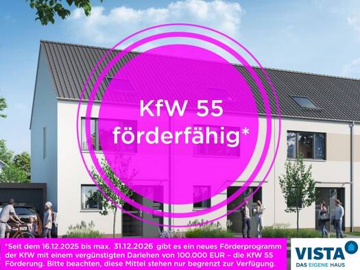 Reihenmittelhaus zum Kauf - Neubau 439.500 € 4 Zimmer 110 m² 152 m² Grundstück Frankfurter Straße Babenhausen Babenhausen 64832
