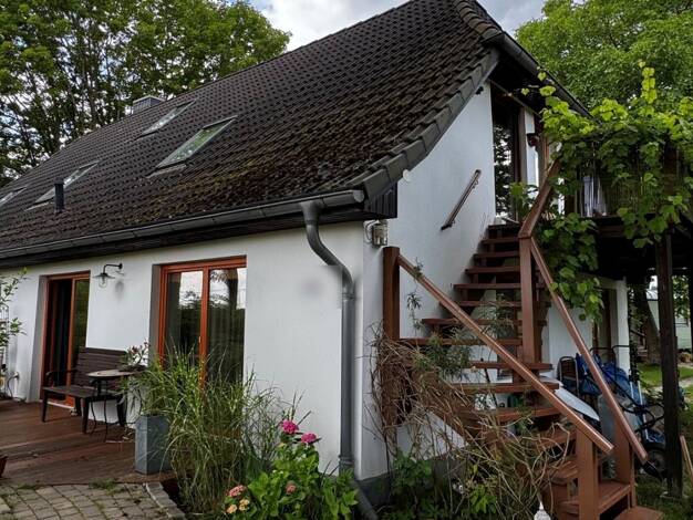 Doppelhaushälfte zum Kauf 325.000 € 3 Zimmer 85 m² 1.123 m² Grundstück Blankenhagen Blankenhagen 18182
