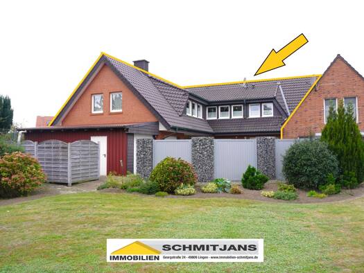 Doppelhaushälfte zum Kauf 255.000 € 6 Zimmer 145 m² 900 m² Grundstück Bramsche Lingen (Ems) 49811