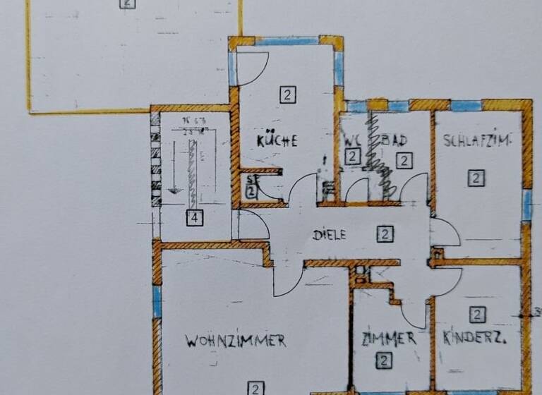 Wohnung zum Kauf 264.000 € 4 Zimmer 135 m²<br/>Wohnfläche Memmelsdorf Memmelsdorf 96117