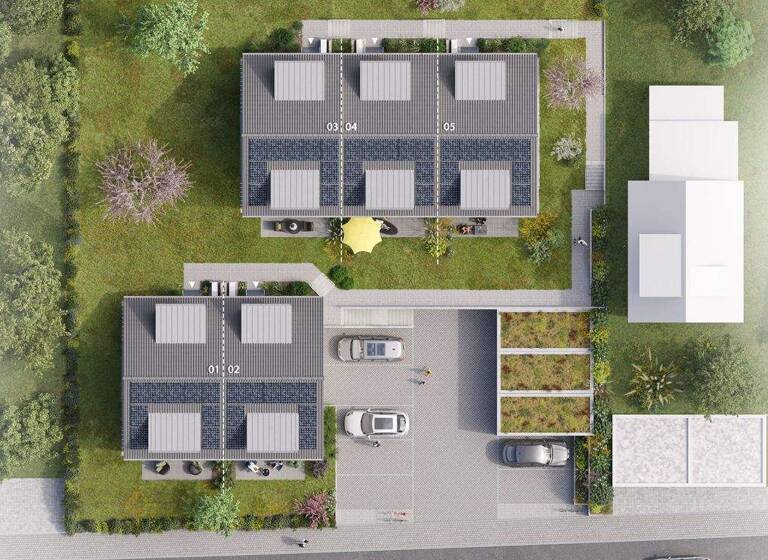 Doppelhaushälfte zum Kauf - Erstbezug provisionsfrei 689.000 € 5 Zimmer 154,8 m² 283,5 m² Grundstück Hammel Neusäß 86356
