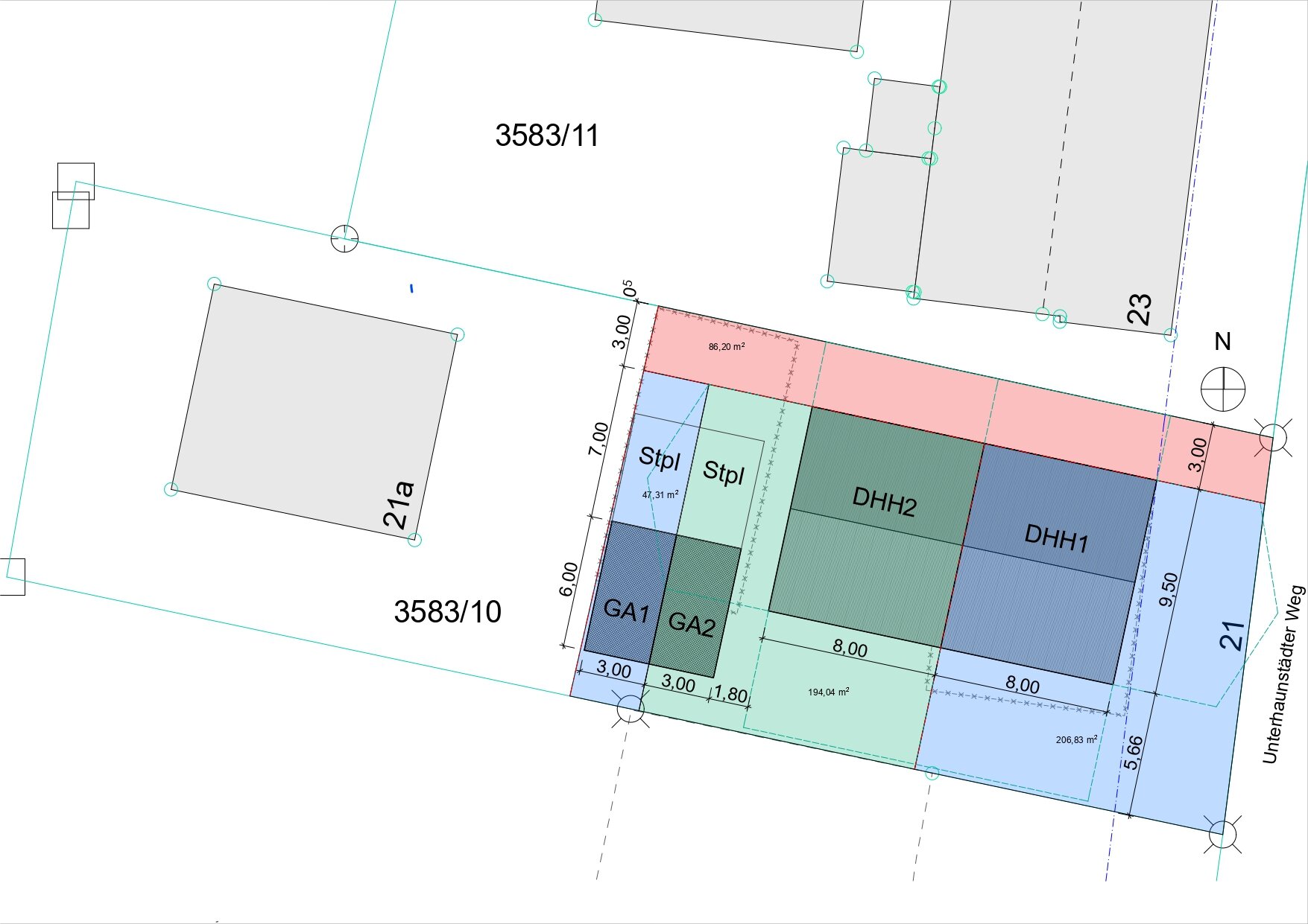 Grundstück zum Kauf 425.000 € 470 m²<br/>Grundstück Am Wasserwerk Ingolstadt 85055