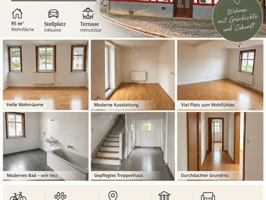 Wohnung zur Miete 570 € 3 Zimmer 95 m² Geschoss 1/3 frei ab 01.12.2026 Speckplatz 6 Epterode Großalmerode 37247
