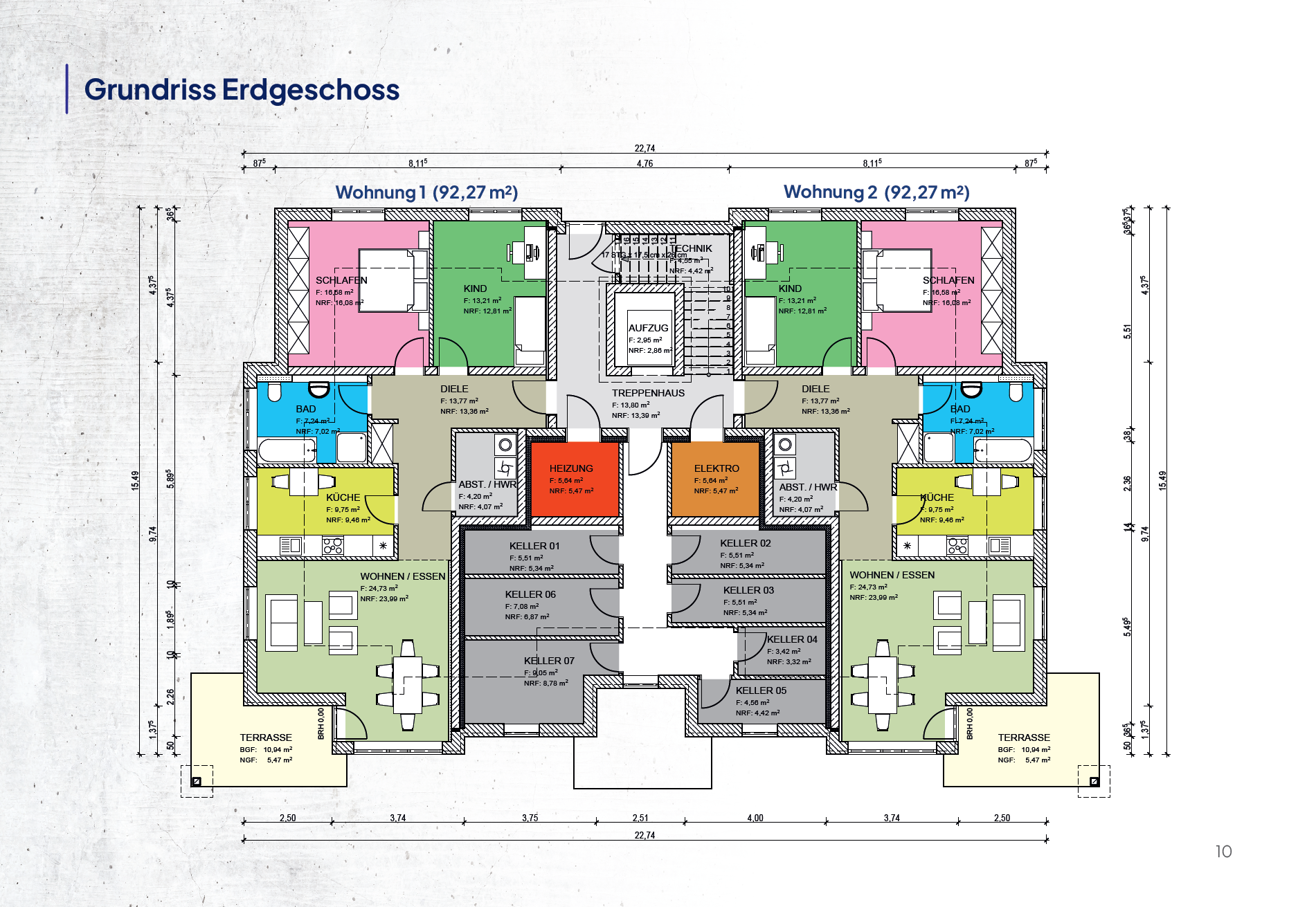 Wohnung zum Kauf provisionsfrei 278.000 € 2 Zimmer 69 m²<br/>Wohnfläche 1.<br/>Geschoss Schlitzer Str. 21 Großenlüder Großenlüder 36137