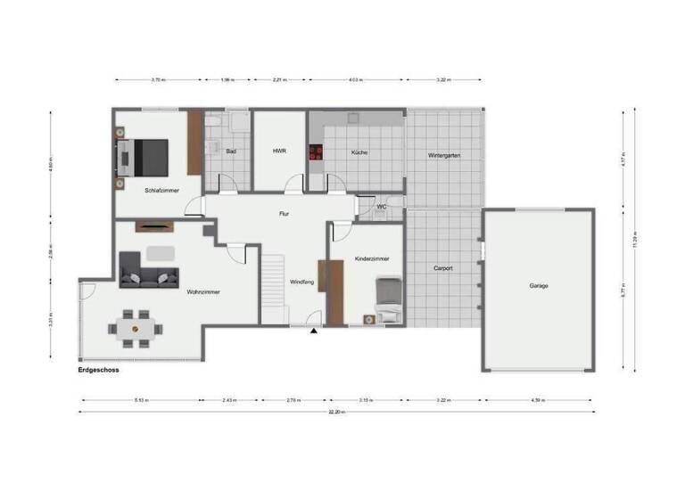 Einfamilienhaus zum Kauf provisionsfrei 385.000 € 6 Zimmer 216 m² 651 m² Grundstück Flessenow Dobin am See 19067