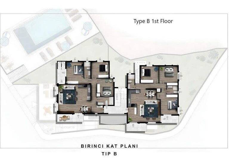 Wohnung zum Kauf provisionsfrei 256.500 € 4 Zimmer 130 m² 1. Geschoss Catalkoy 99370