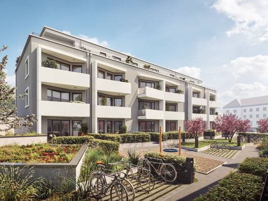 Wohnung zum Kauf - Neubau 803.700 € 4 Zimmer 97,6 m² 1. Geschoss Zugspitzstraße 5 a Hochzoll Augsburg 86163