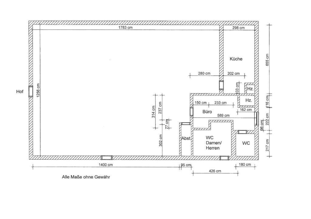 Laden zur Miete 2.000 € 2 Zimmer 250 m²<br/>Verkaufsfläche Rostocker Viertel Güstrow 18273