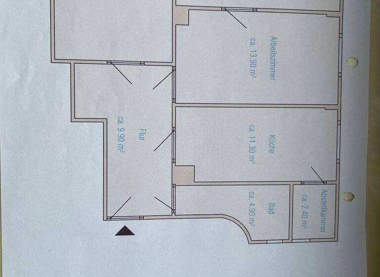 Wohnung zur Miete 565 € 3 Zimmer 70 m² 3. Geschoss Eibenstocker Straße 31 Striesen-Süd Dresden 01277