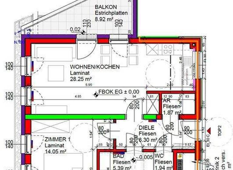 Wohnung zur Miete 678 € 57,8 m² Hauptstraße 4/2 Neuhofen an der Ybbs 3364
