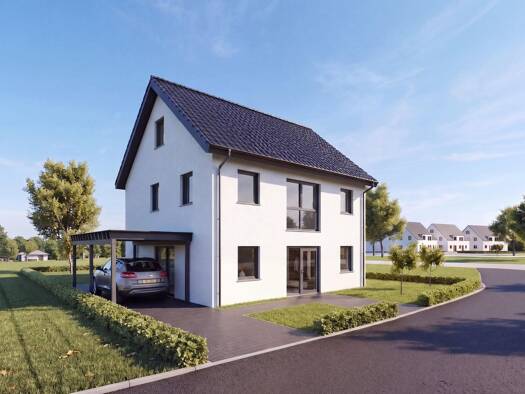 Einfamilienhaus zum Kauf - Erstbezug provisionsfrei 484.800 € 5 Zimmer 130 m² 450 m² Grundstück Helpup Oerlinghausen 33813