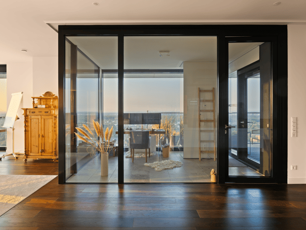 Penthouse zur Miete 7.000 € 3 Zimmer 270 m² 30. Geschoss Hainer Weg 80 Sachsenhausen Frankfurt am Main 60599