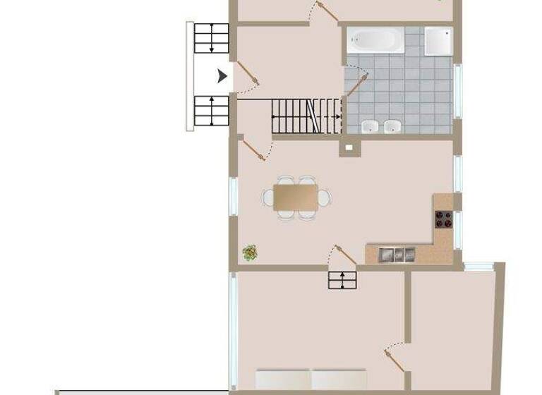Einfamilienhaus zum Kauf 330.000 € 5 Zimmer 110 m² 574 m² Grundstück Leutesheim Kehl-Leutesheim 77694
