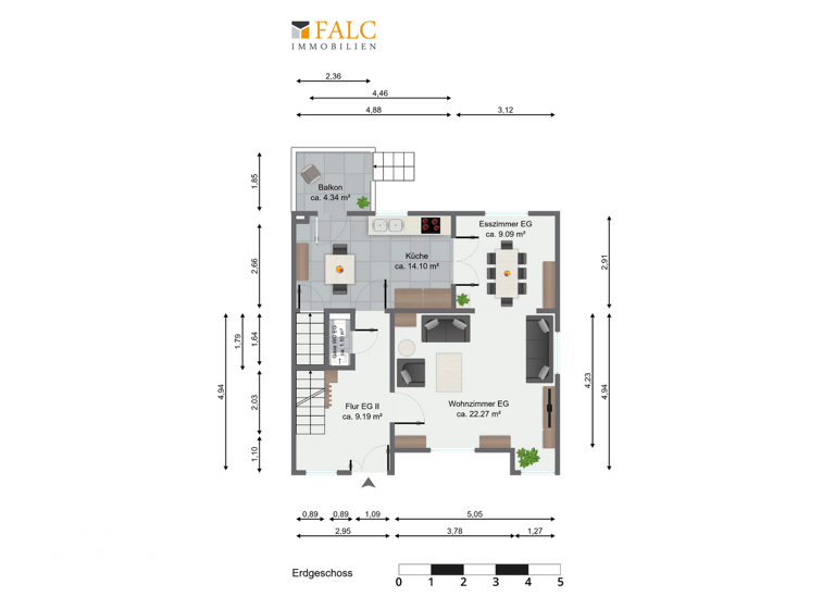 Stadthaus zum Kauf provisionsfrei 199.900 € 4 Zimmer 120 m² 1.110 m² Grundstück Friedland 17098