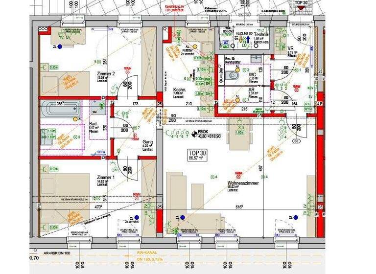 Wohnung zur Miete 946 € 86,6 m² Hauptstraße 2/30 Neuhofen an der Ybbs 3364