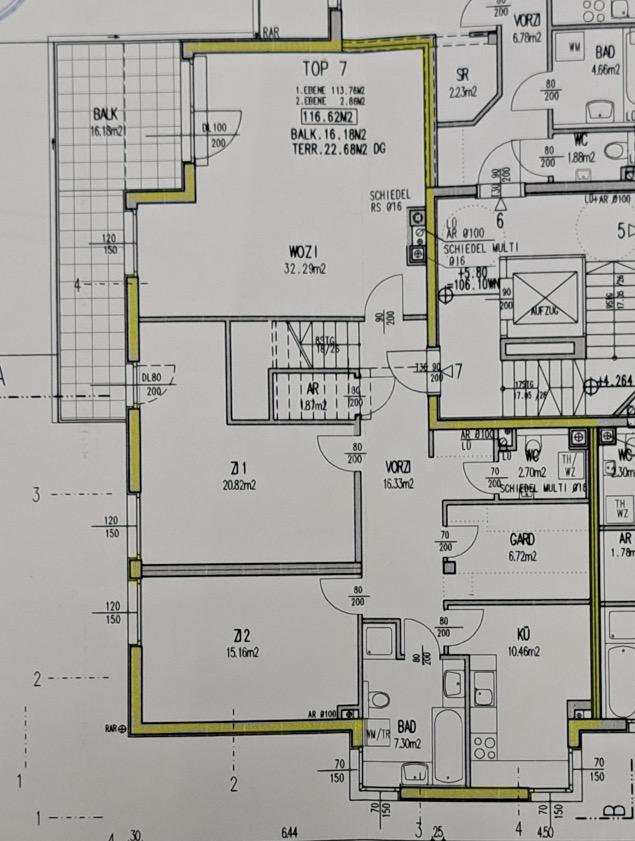 Wohnung zum Kauf 770.000 € 3 Zimmer 123 m²<br/>Wohnfläche 2.<br/>Geschoss Wien 1130