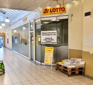Laden zur Miete provisionsfrei 2 Zimmer 68 m² Verkaufsfläche Roßla Südharz 06536
