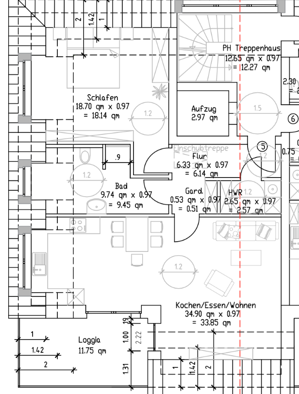 Penthouse zum Kauf 474.000 € 2 Zimmer 85,8 m²<br/>Wohnfläche 2.<br/>Geschoss Bad Zwischenahn Bad Zwischenahn 26160