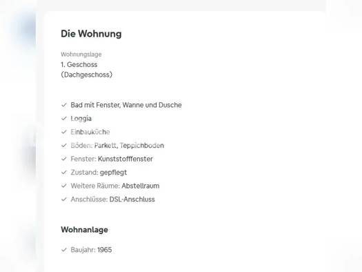 Wohnung zur Miete Tauschwohnung 959 € 4 Zimmer 84 m² 1. Geschoss Sasel Hamburg 22393