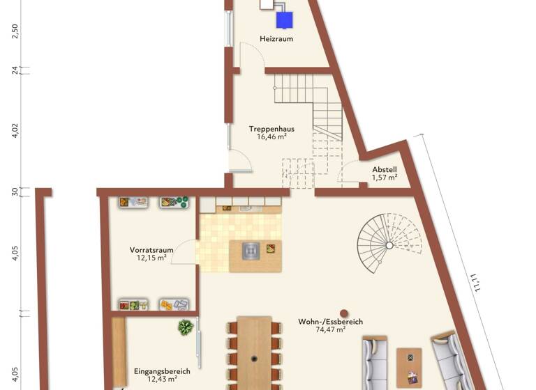Einfamilienhaus zum Kauf provisionsfrei 399.000 € 11 Zimmer 320 m² 461 m² Grundstück Burg Stargard 17094