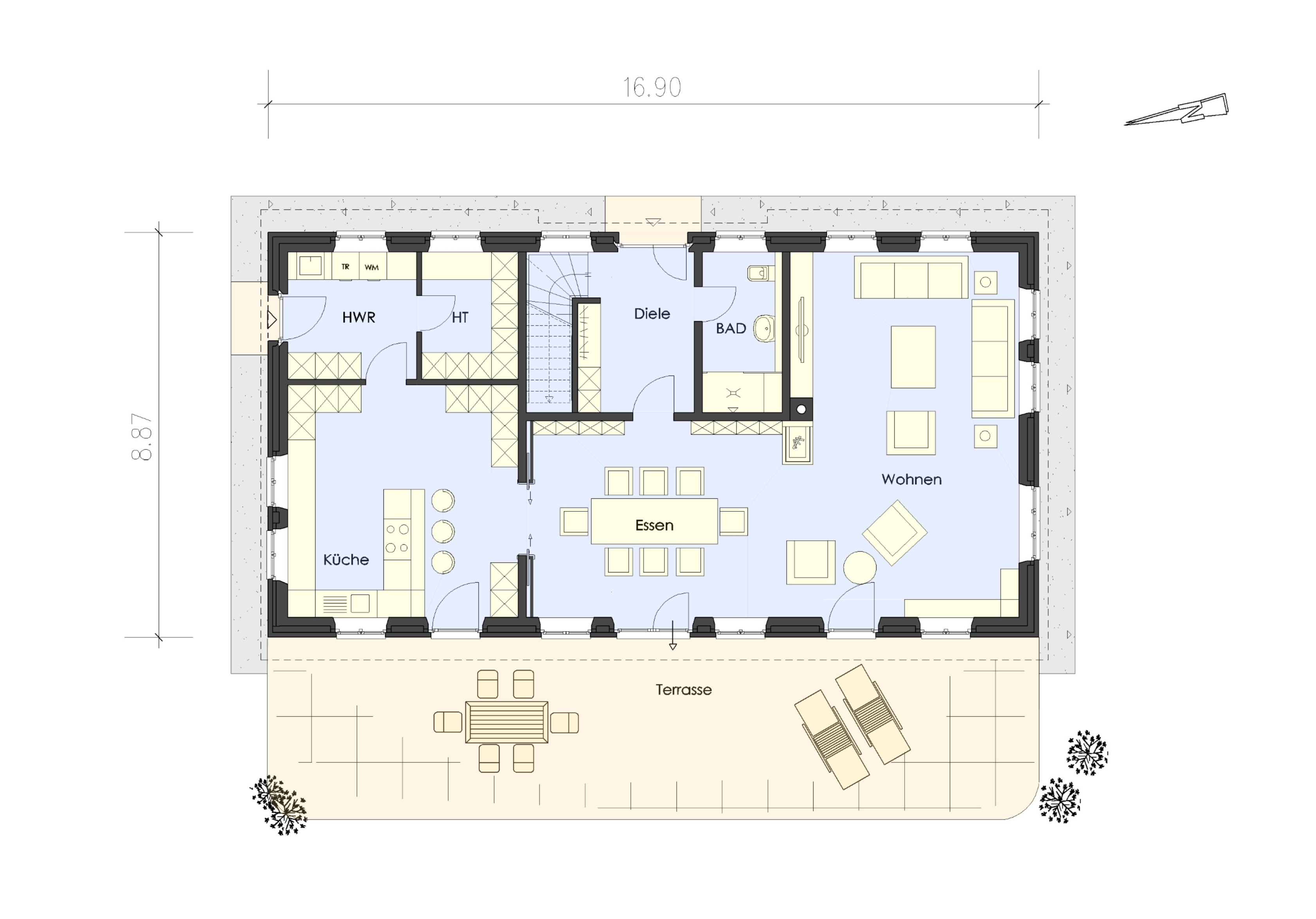 Einfamilienhaus zum Kauf provisionsfrei 3.300.000 € 5 Zimmer 283 m²<br/>Wohnfläche 1.001 m²<br/>Grundstück Deelswai 8 Nieblum 25938