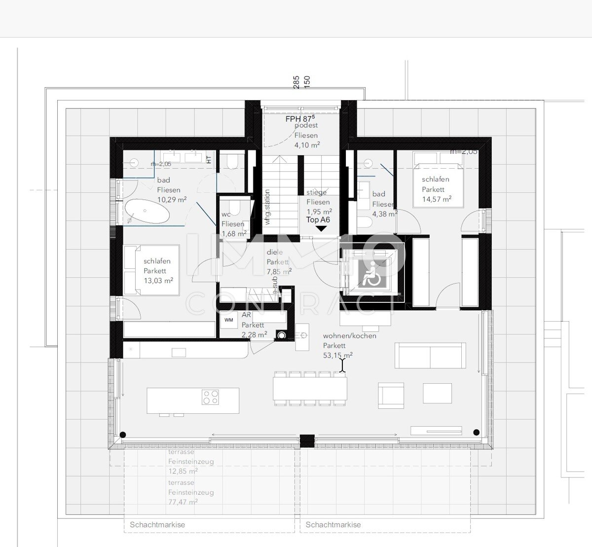 Wohnung zum Kauf 2.112.600 € 107 m²<br/>Wohnfläche Gmunden 4810