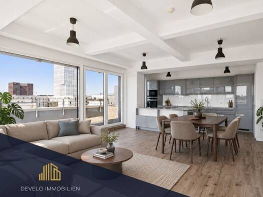 Wohnung zum Kauf 799.000 € 3 Zimmer 130 m² 7. Geschoss Gallus Frankfurt am Main 60327