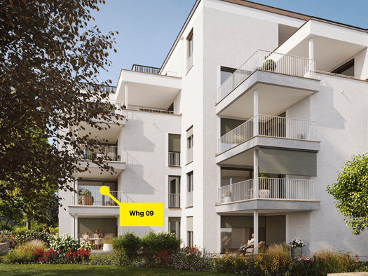 Terrassenwohnung zum Kauf - Erstbezug 526.000 € 3 Zimmer 72 m² 1. Geschoss Riedergasse 51 Bregenz 6900