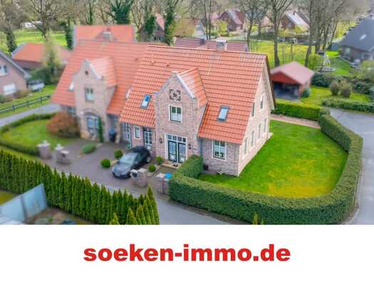 Doppelhaushälfte zum Kauf 359.000 € 4 Zimmer 141 m² 410 m² Grundstück Holtland-Nücke Holtland 26835