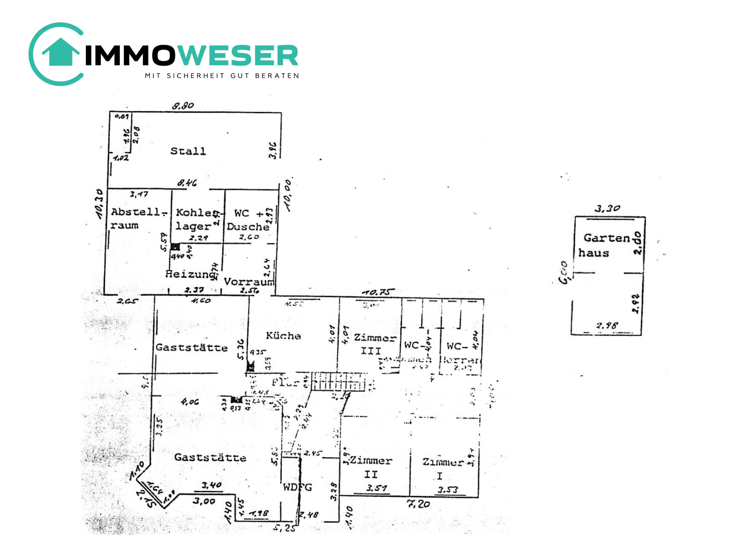 Haus zum Kauf 369.000 € 16 Zimmer 367,5 m²<br/>Wohnfläche 2.407 m²<br/>Grundstück Popkenhöge Ovelgönne 26939