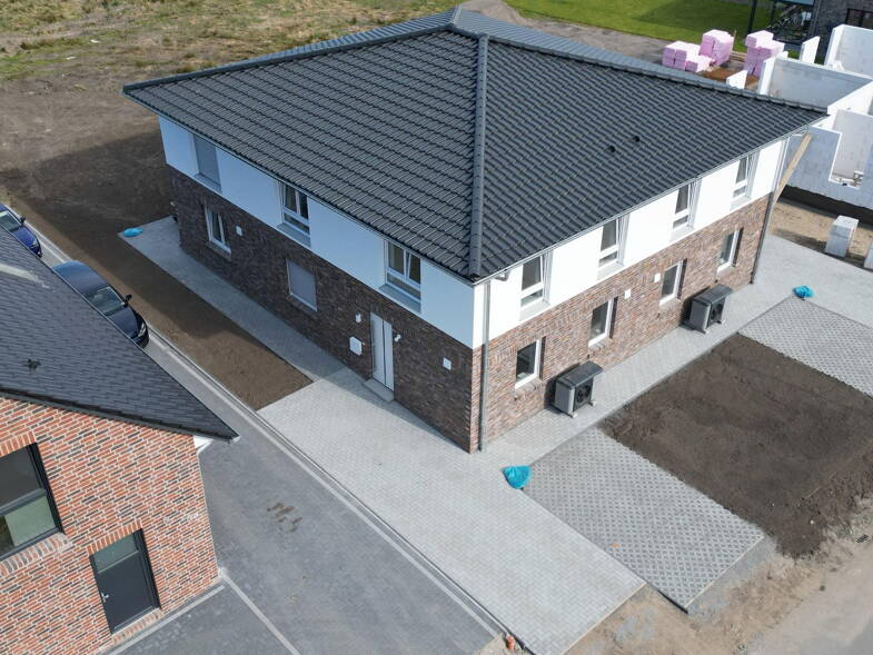 Doppelhaushälfte zur Miete - Neubau 1.395 € 4 Zimmer 130 m² 380 m² Grundstück Eichenallee 6 Fredenbeck Fredenbeck 21717