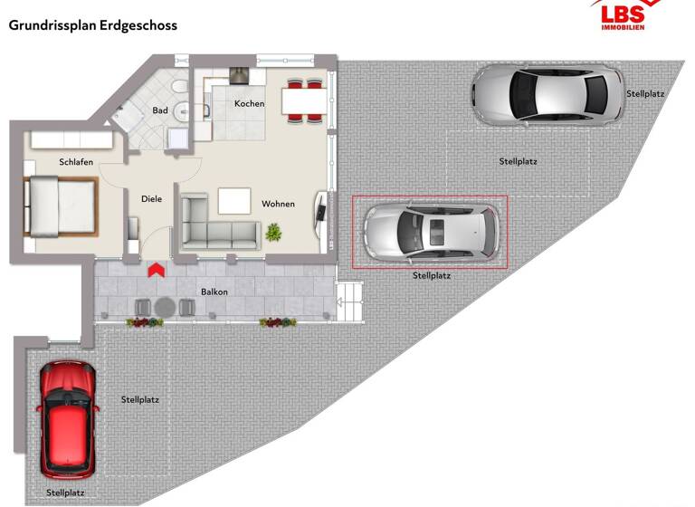 Wohnung zum Kauf - Erstbezug provisionsfrei 225.700 € 2,5 Zimmer 60,6 m² frei ab sofort Neuhausen Engen 78234