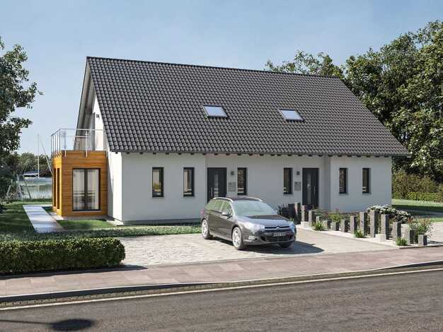Doppelhaushälfte zum Kauf provisionsfrei 383.769 € 4 Zimmer 139 m² 396 m² Grundstück Locherhof Eschbronn 78664