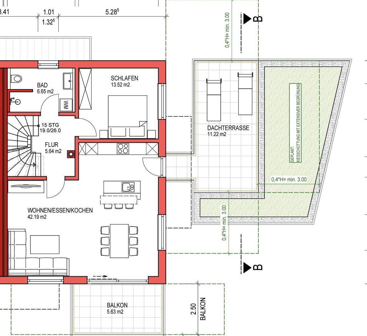 Wohnung zum Kauf provisionsfrei 749.000 € 5 Zimmer 136 m²<br/>Wohnfläche 1.<br/>Geschoss Steinbruchstrasse 1a Polling Polling 82398