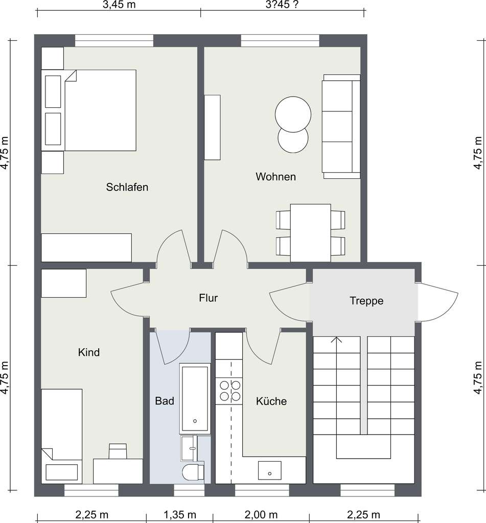 Wohnung zur Miete 414 € 3 Zimmer 59,2 m²<br/>Wohnfläche 4.<br/>Geschoss 16.12.2024<br/>Verfügbarkeit B.-Brecht-Str. 20 Lübbenau Lübbenau/Spreewald 03222