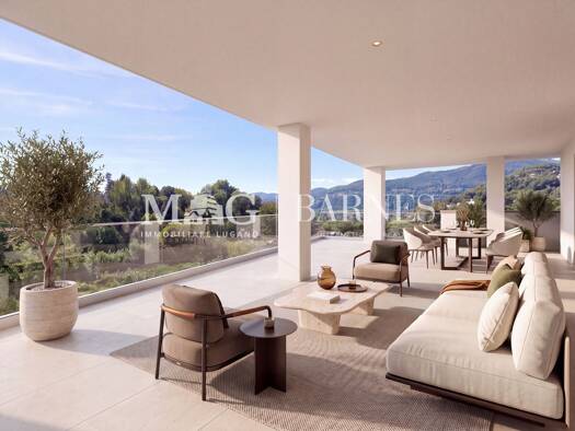 Wohnung zum Kauf 3.510.616 € 5 Zimmer 260 m² 2. Geschoss Via Ronchetto Collina d'Oro 6925