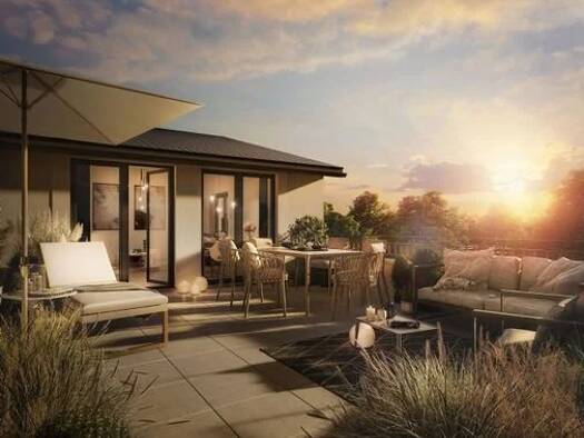 Terrassenwohnung zum Kauf - Erstbezug provisionsfrei 555.000 € 3 Zimmer 91 m² EG frei ab sofort Kaulsdorf Marzahn-Hellersdorf 12621