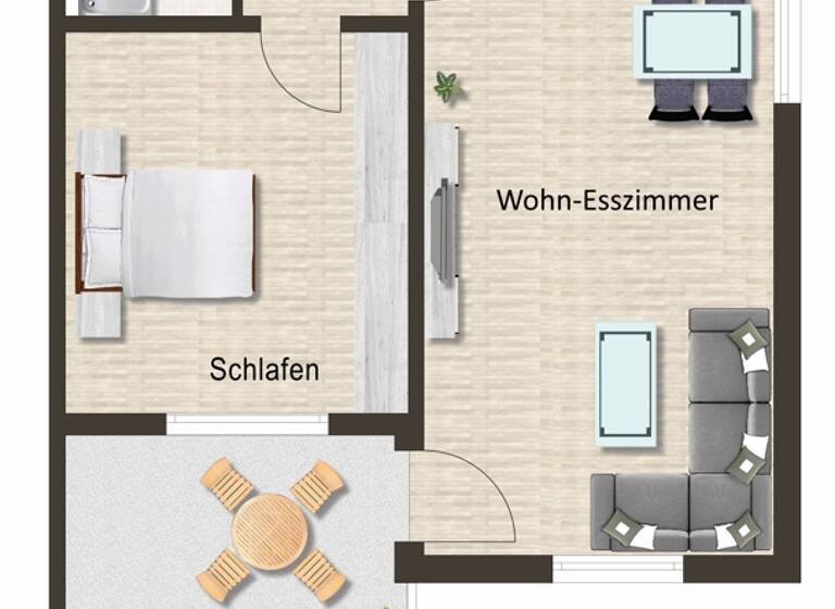 Wohnung zum Kauf 260.000 € 2 Zimmer 61 m² Stadtgebiet Göppingen 73033