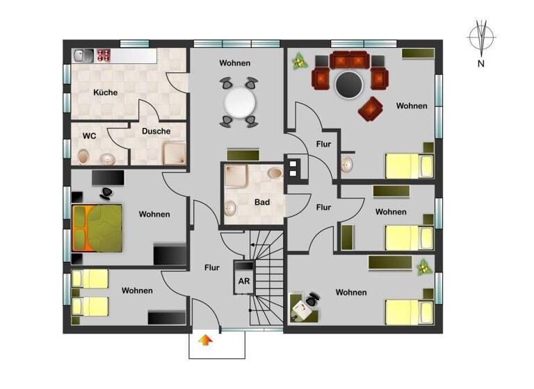Mehrfamilienhaus zum Kauf 849.000 € 10 Zimmer 196 m² 787 m² Grundstück Elmschenhagen-Nord Kiel 24147