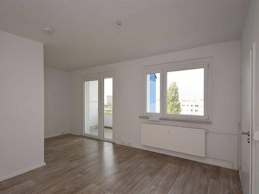 Wohnung zur Miete 394 € 2 Zimmer 49,3 m² 6. Geschoss Weißenfelser Straße 45 Silberhöhe Halle (Saale) 06132