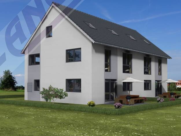 Doppelhaushälfte zum Kauf - Erstbezug provisionsfrei 435.500 € 5 Zimmer 152,7 m² 300 m² Grundstück frei ab 01.01.2027 Am Klosterholz Steudach Erlangen 91056